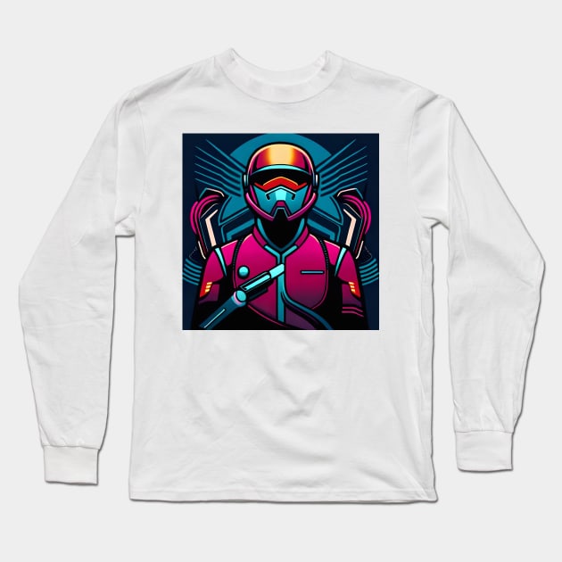 Sci-fi Long Sleeve T-Shirt by OverView